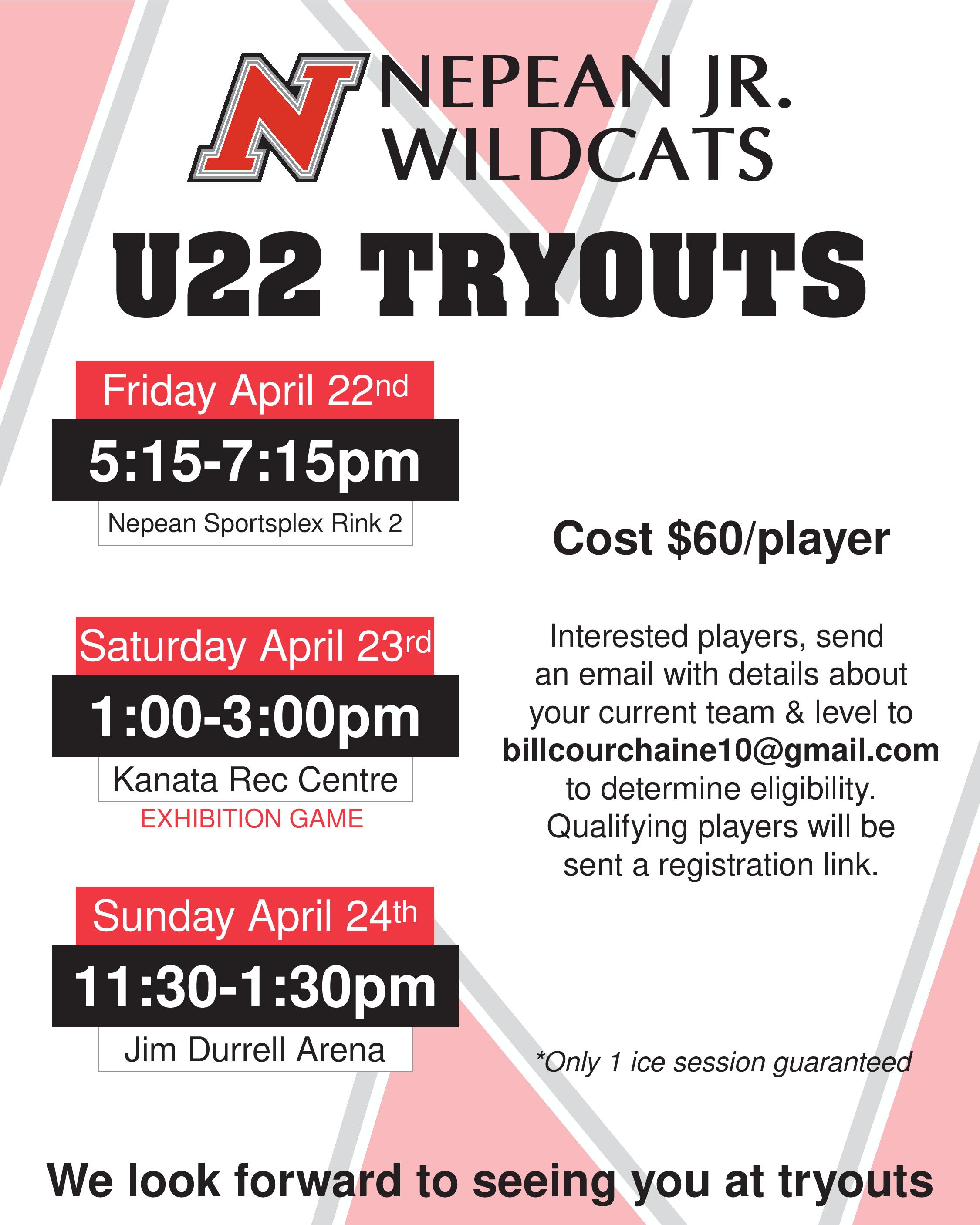 U22 Tryouts 2022